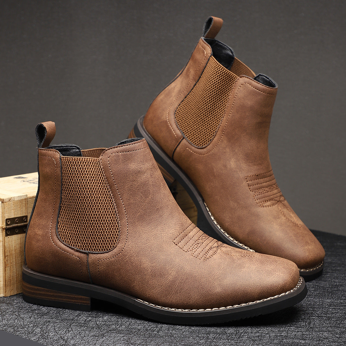 Brookvale Timeless Vegan Leather Boot