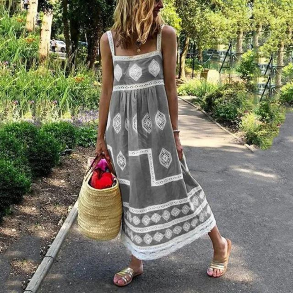 Patricia - Sleeveless Vintage Dress