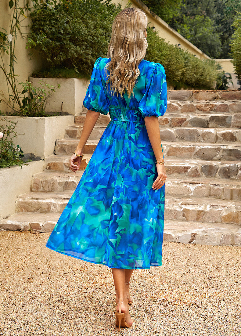 Isla – Elegant Floral Dress