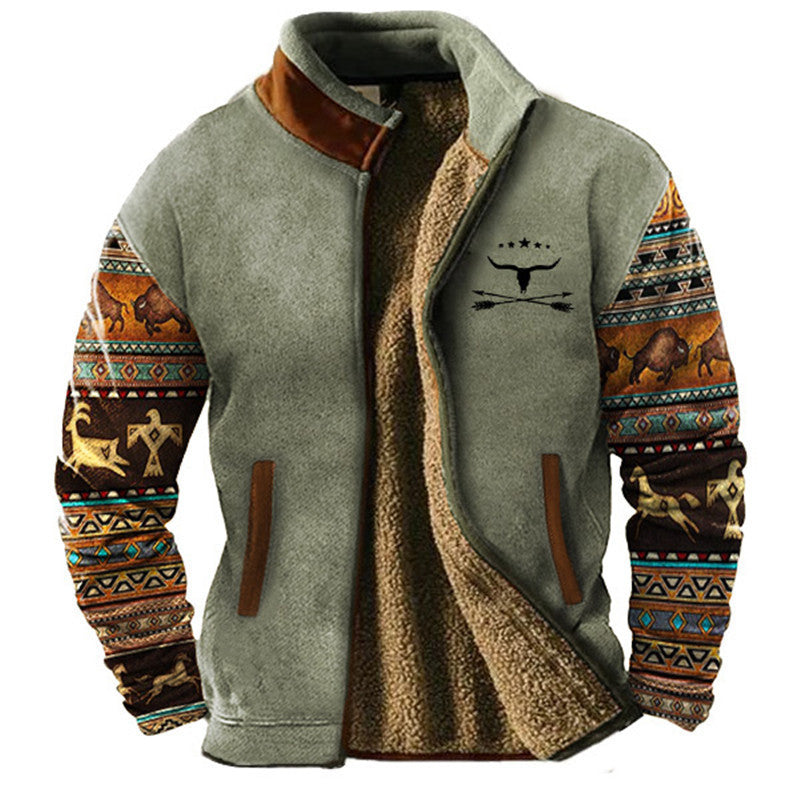 Mathéo - Veste en polaire décontractée pour hommes