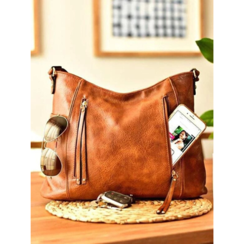 Tessa | Sac à bandoulière vintage au design classique et intemporel