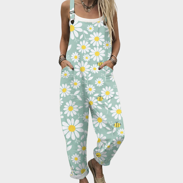 Cozy Printed Jumpsuit