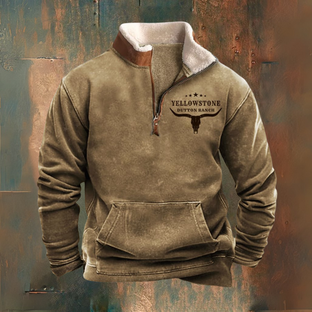 RODEO — Veste demi-zip d’automne-hiver