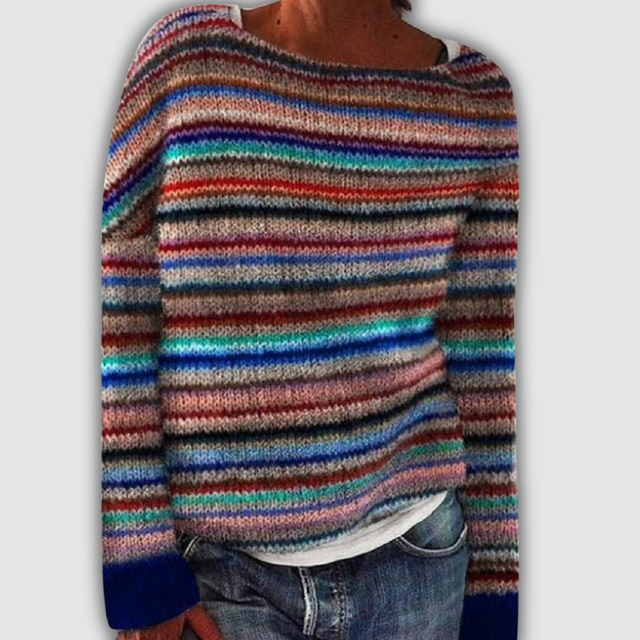 Jorina™ - Pull rétro confortable