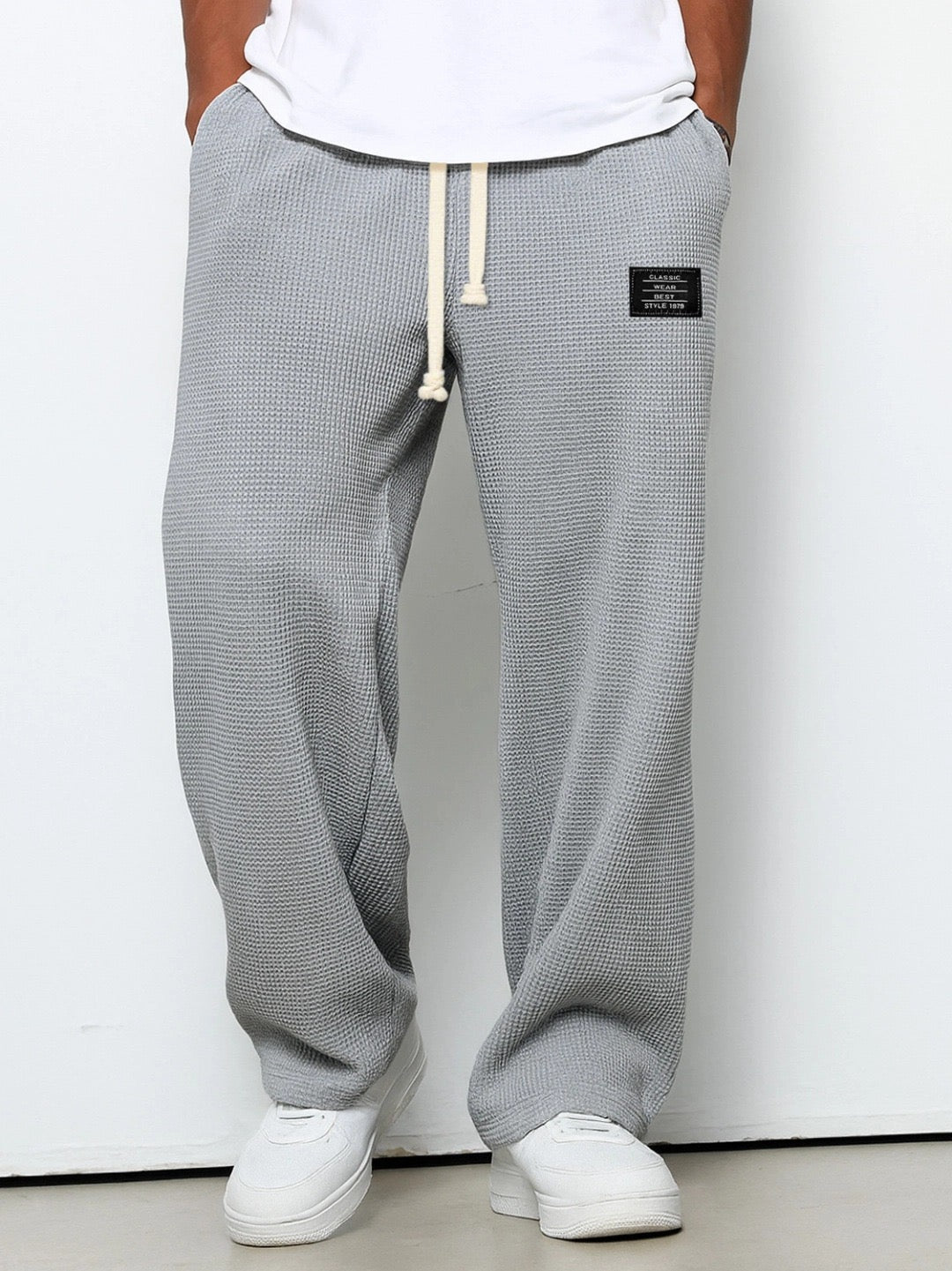 Nino | Comfortable Men's Loose-Fit Trousers with Adjustable Waist