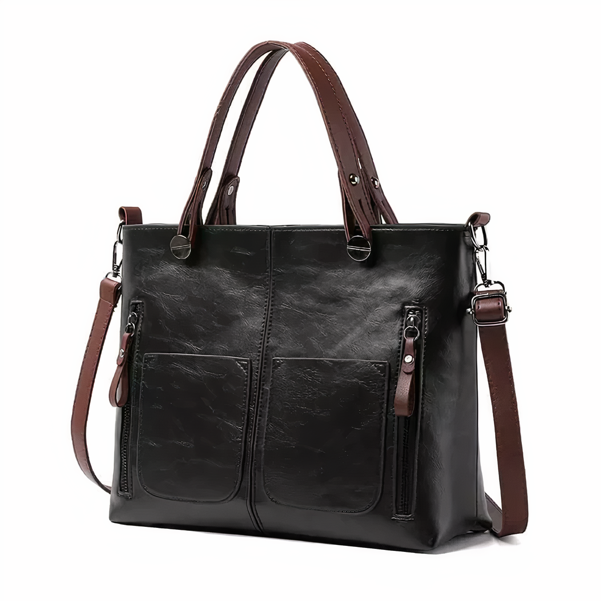 Nancy - Timeless Elegance Vegan Leather Shoulder Bag