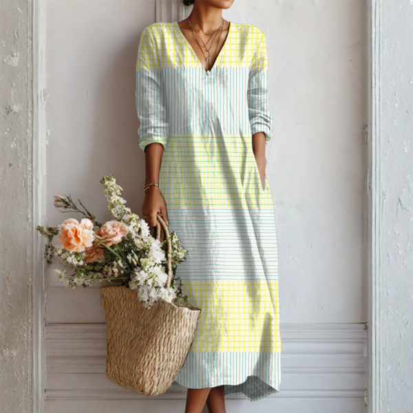 Olivia™ - Crisp Linen-Look Dress