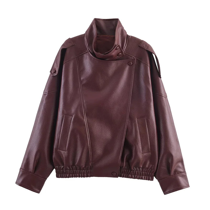 Veste en cuir