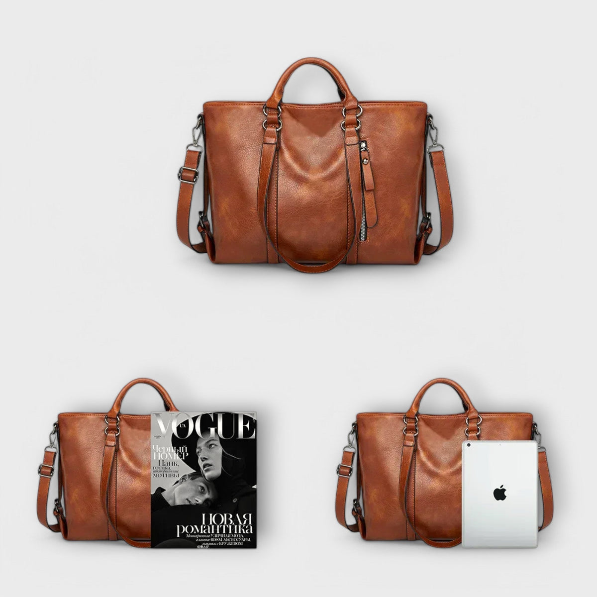 Olívia - Large Vegan Leather Bag