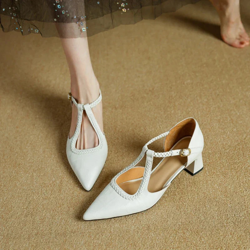 Josephine | Classic Vegan Leather Heels
