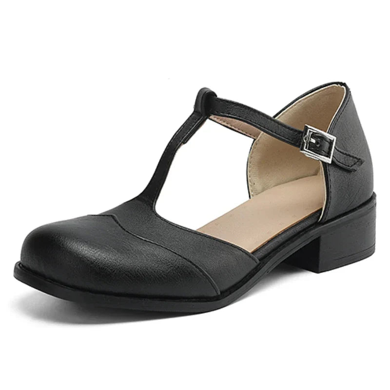 Margaux | Textured Vegan Leather Shoes