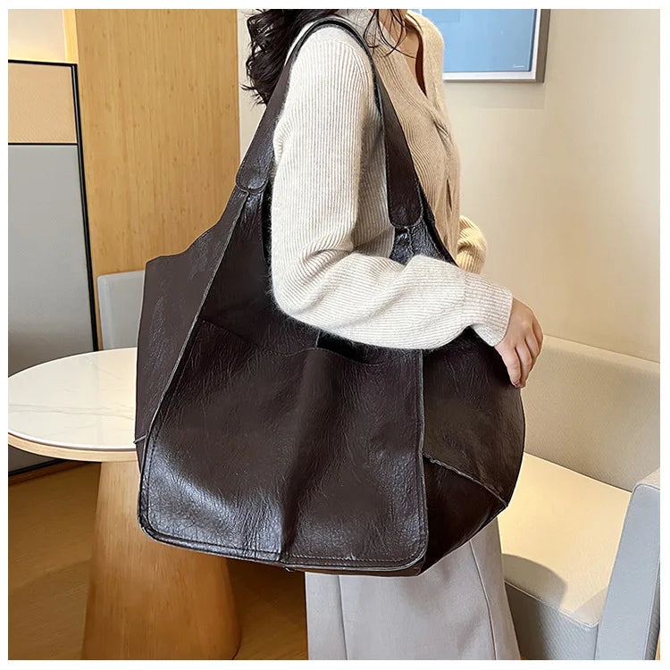 Ruth - Timeless Allure Vegan Leather Tote Bag