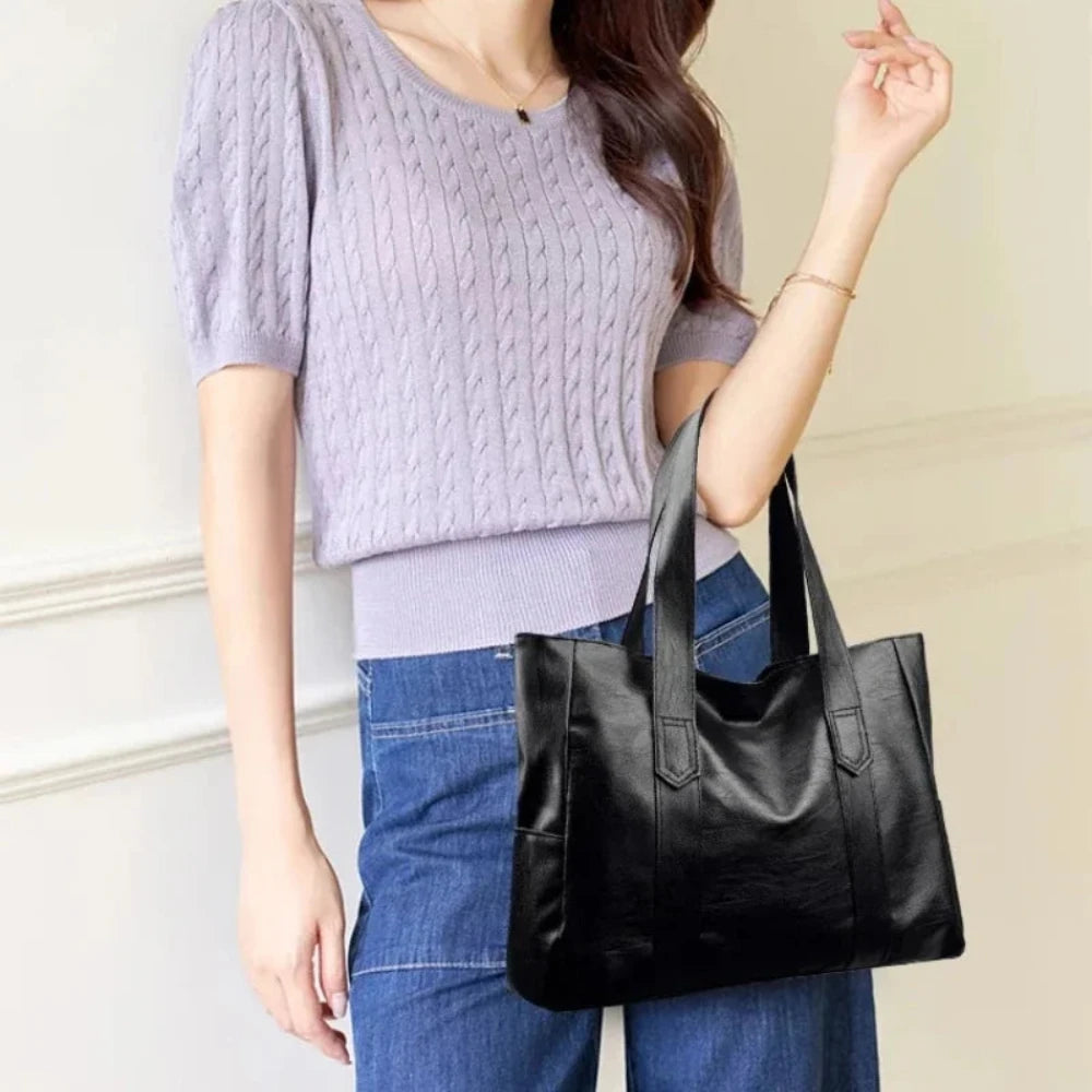 Susan - Minimalist Luxury Vegan Leather Shoulder Bag