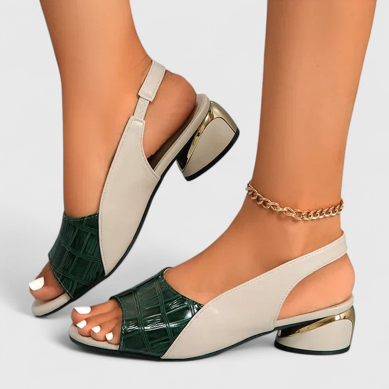MARIAH | ELEGANT VEGAN LEATHER SANDALS