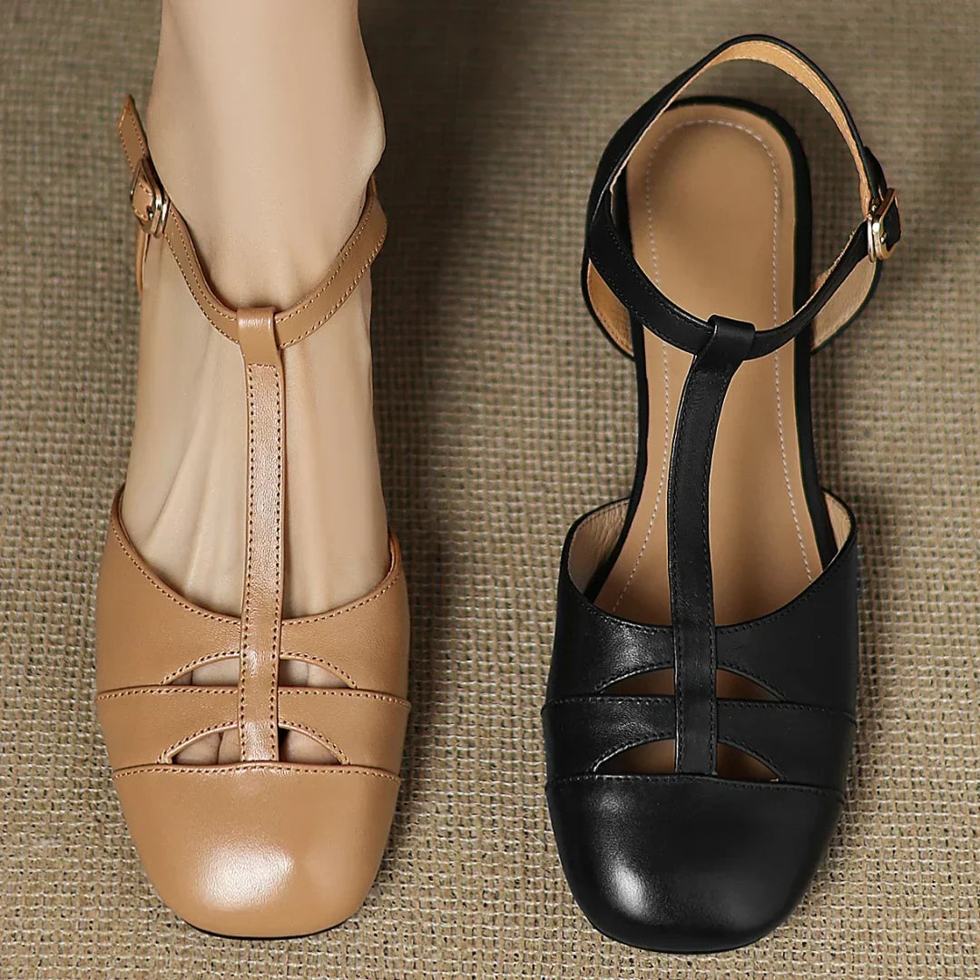 Isabella | Braided Vegan Leather Flats