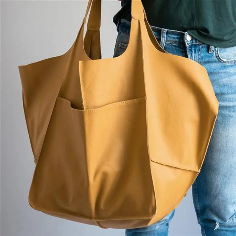 Ruth - Timeless Allure Vegan Leather Tote Bag
