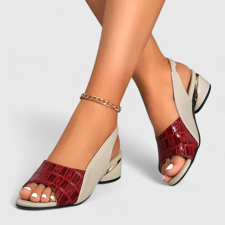 MARIAH | ELEGANT VEGAN LEATHER SANDALS