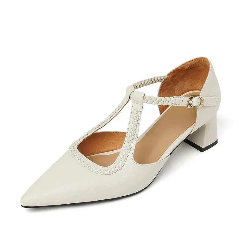 Josephine | Classic Vegan Leather Heels