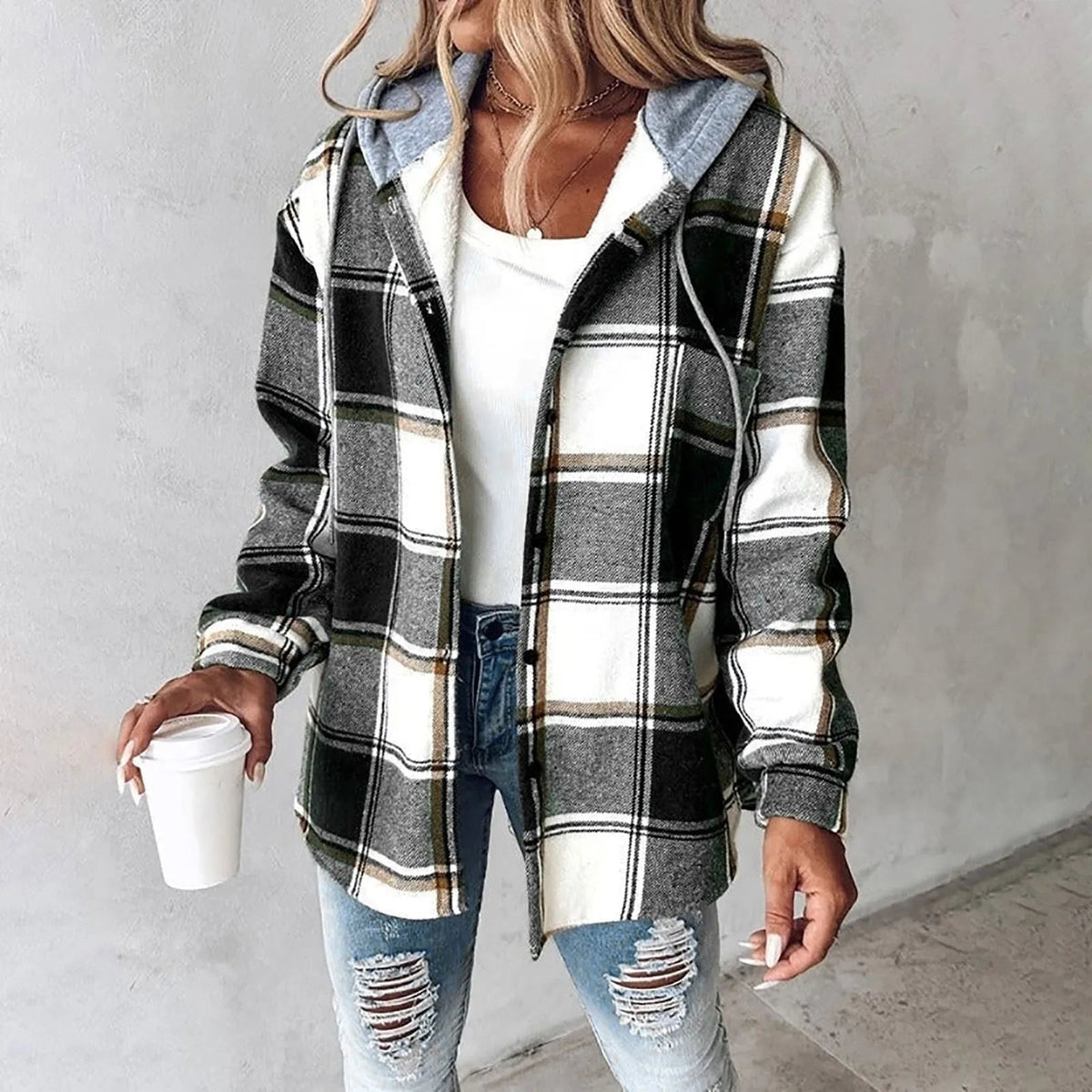 Samira — Veste d’automne douce & chaleureuse