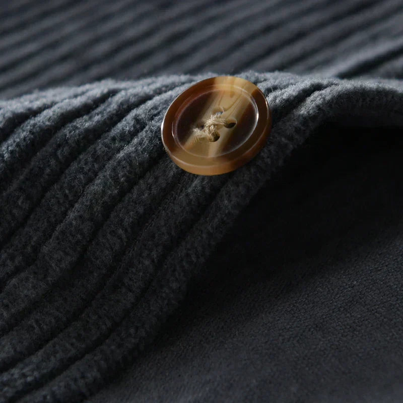Chemise en velours côtelé