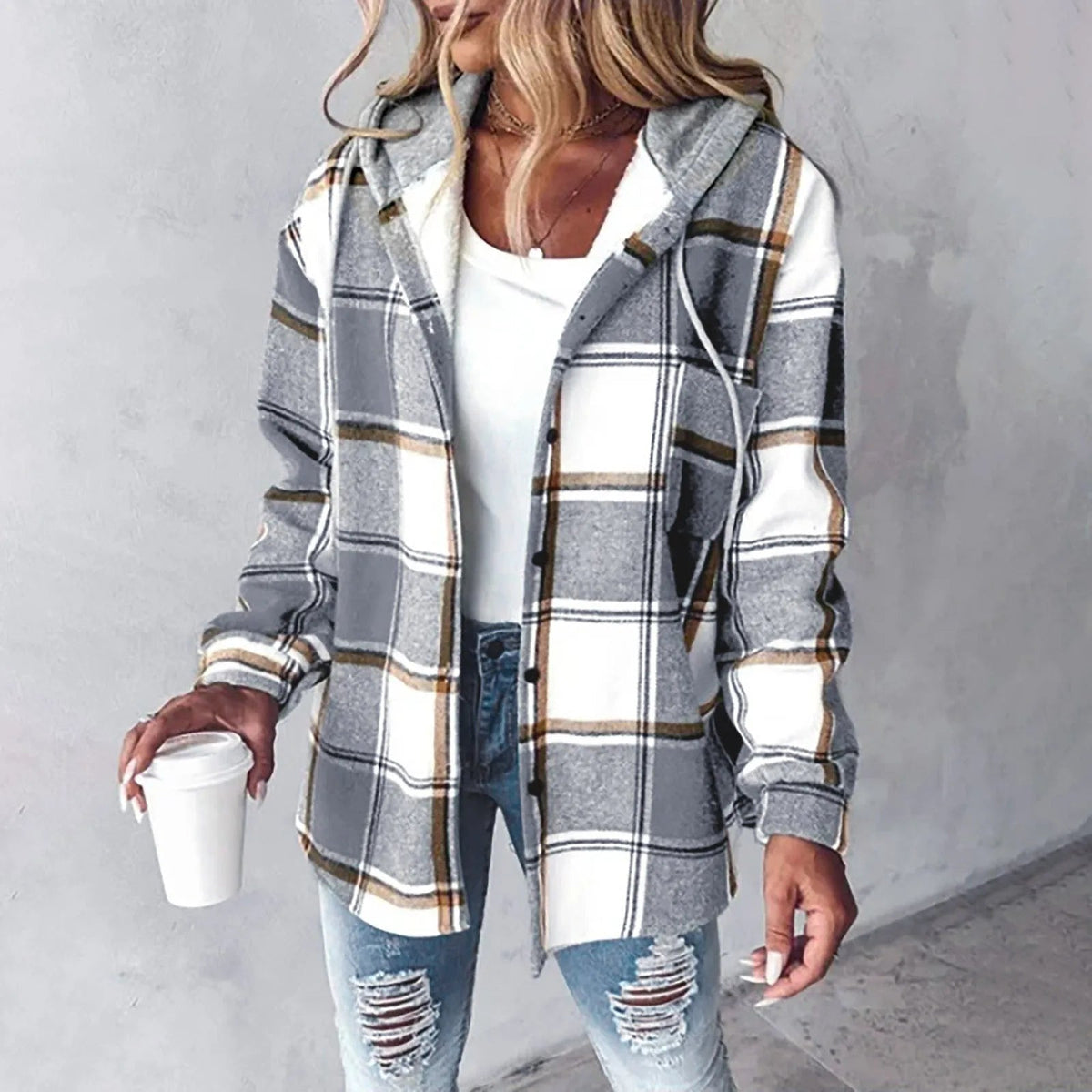 Samira — Veste d’automne douce & chaleureuse