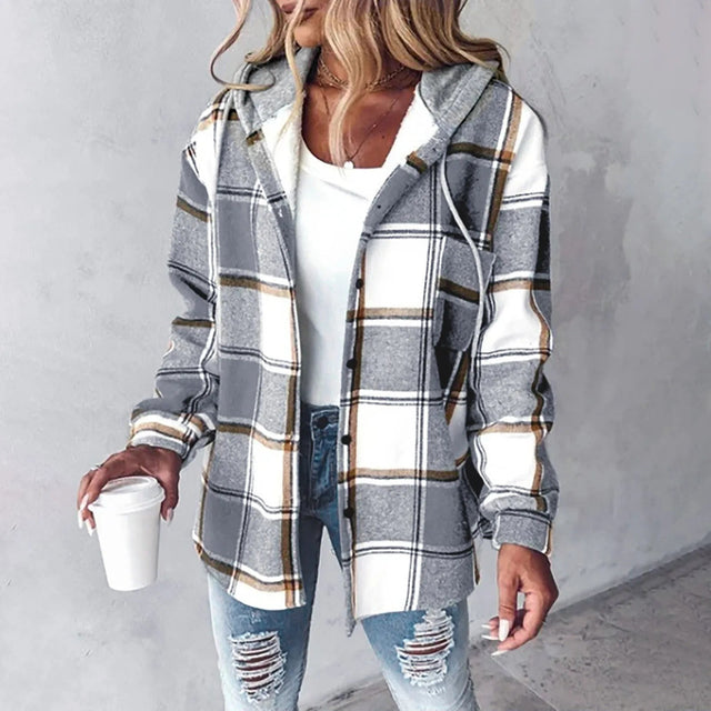 Samira — Veste d’automne douce & chaleureuse