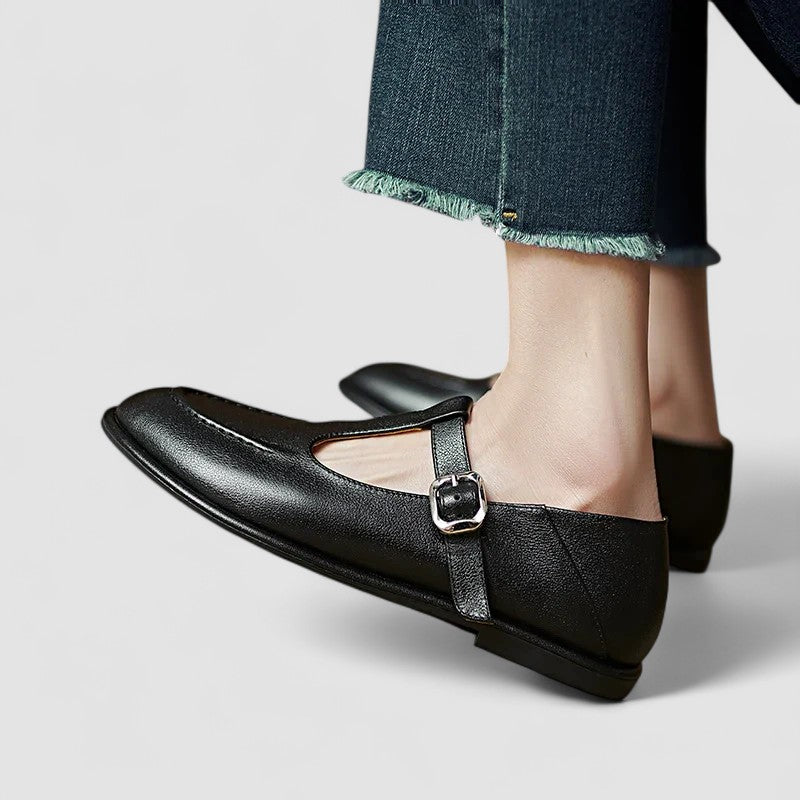 CAMILA™|COMFORT MARY JANE SHOES WITH LOW HEEL