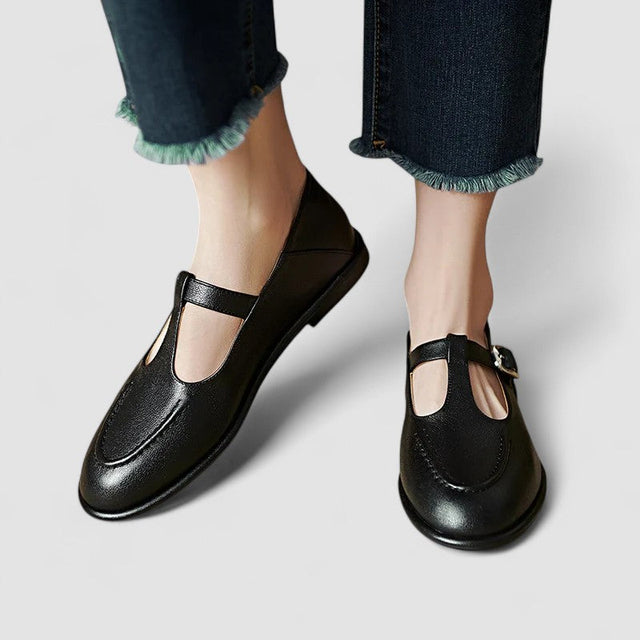 CAMILA™|COMFORT MARY JANE SHOES WITH LOW HEEL