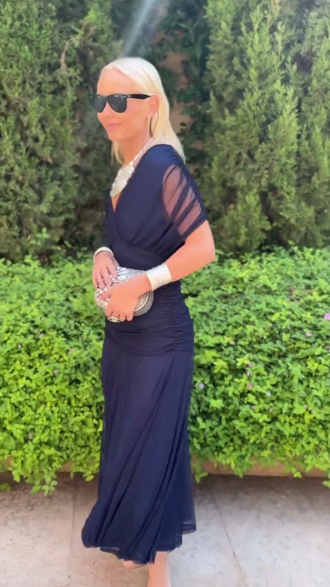 Avery - Elegant Blue Dress