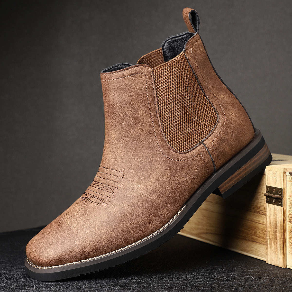 Brookvale Timeless Vegan Leather Boot