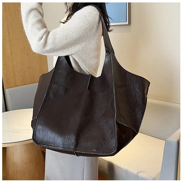 Ruth - Timeless Allure Vegan Leather Tote Bag