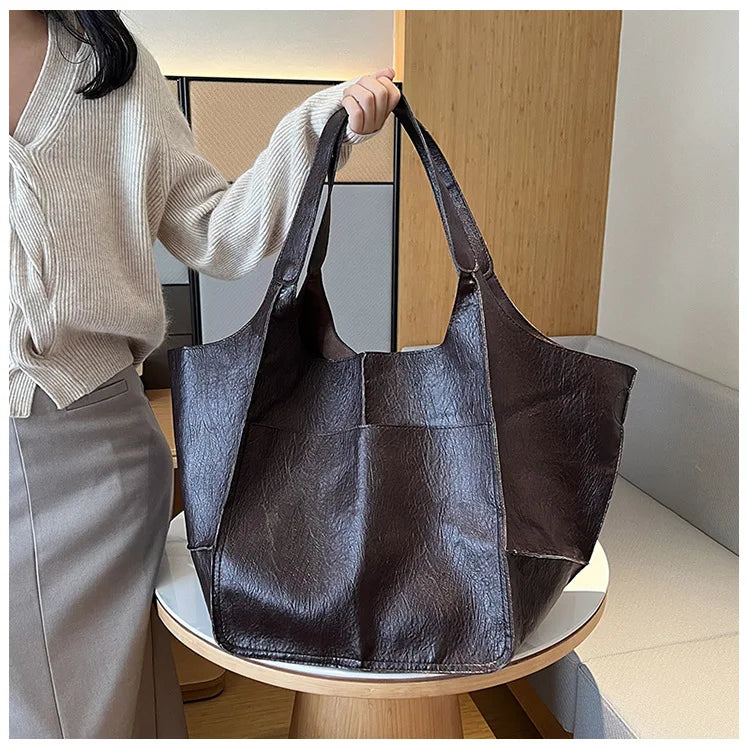 Ruth - Timeless Allure Vegan Leather Tote Bag