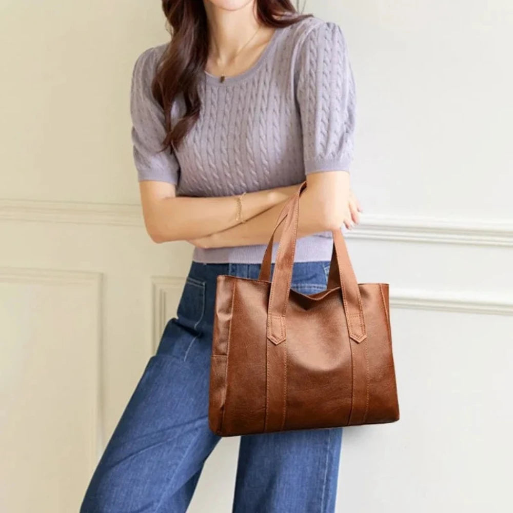 Susan - Minimalist Luxury Vegan Leather Shoulder Bag