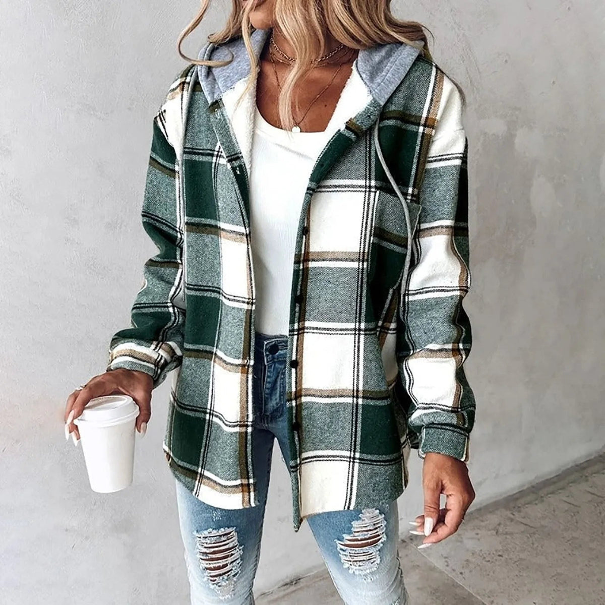 Samira — Veste d’automne douce & chaleureuse