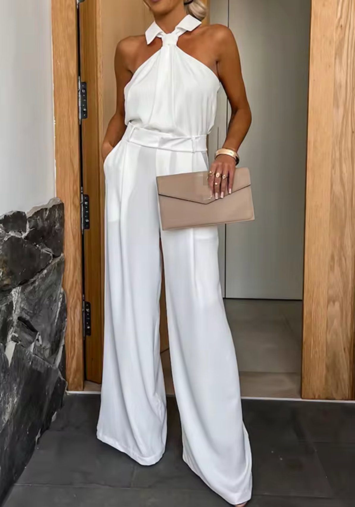 Christabel | Sleek Jumpsuit with Wide Legs