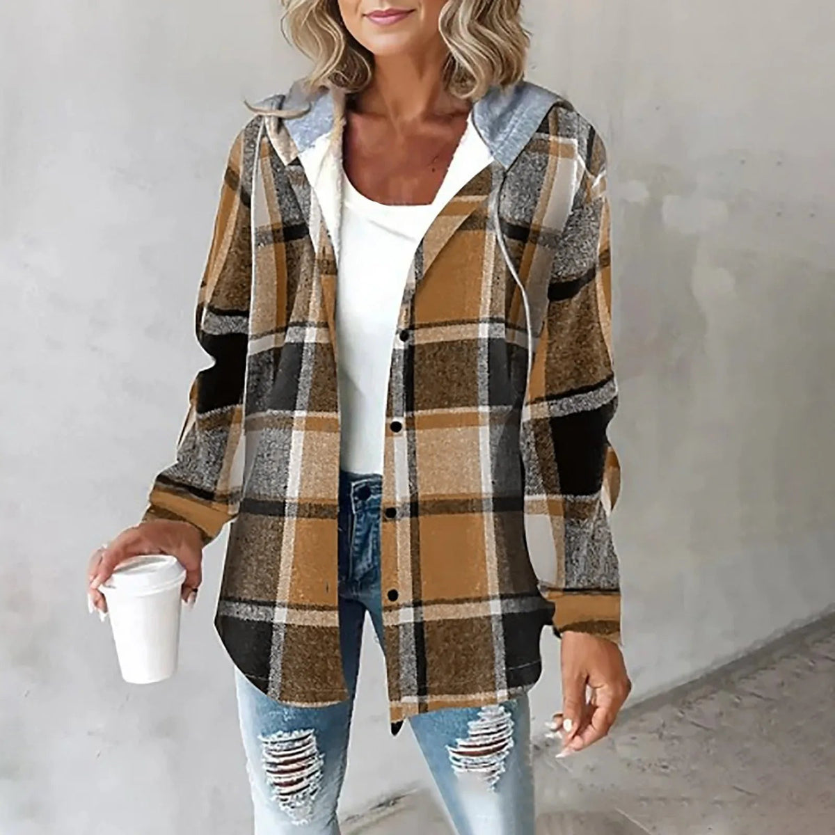 Samira — Veste d’automne douce & chaleureuse