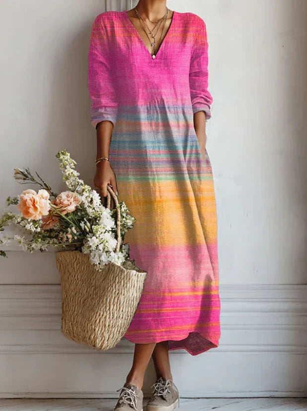 The Tuscany Breeze Midi Dress