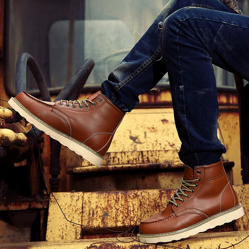 Muller™ – Bottes en Simili cuir Rétro