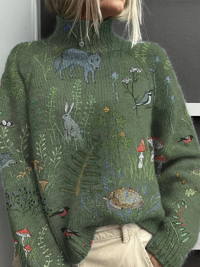 Ashley - Warm and Elegant Turtleneck Sweater