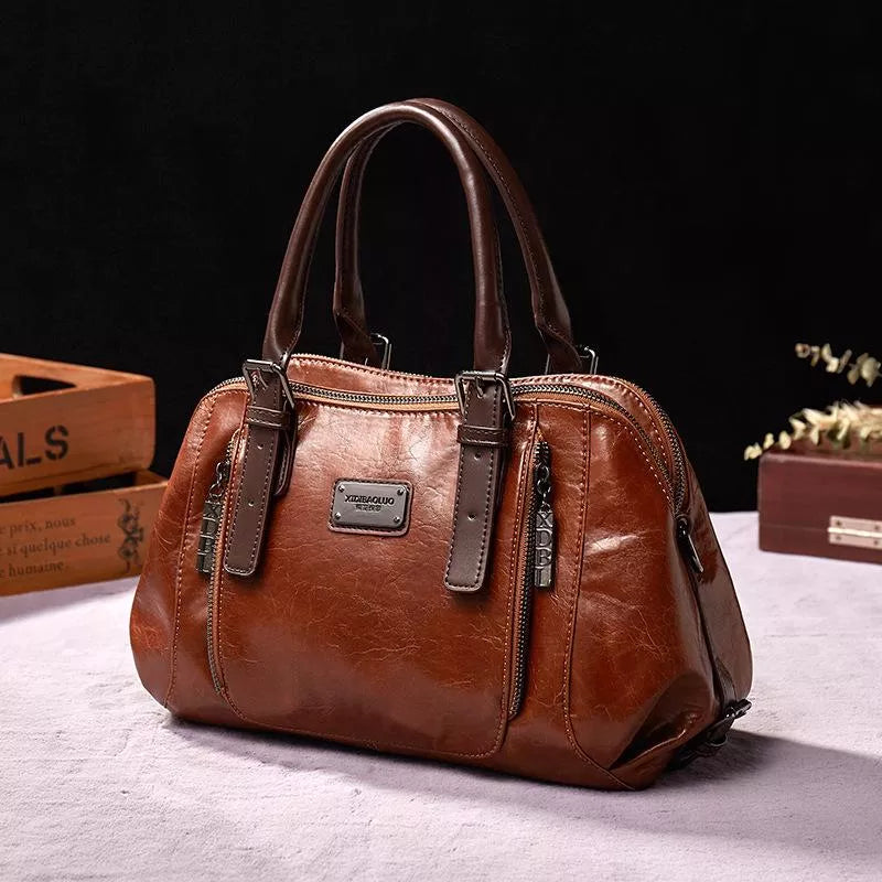 Katherine - Luxe Statement Vegan Leather Handbag