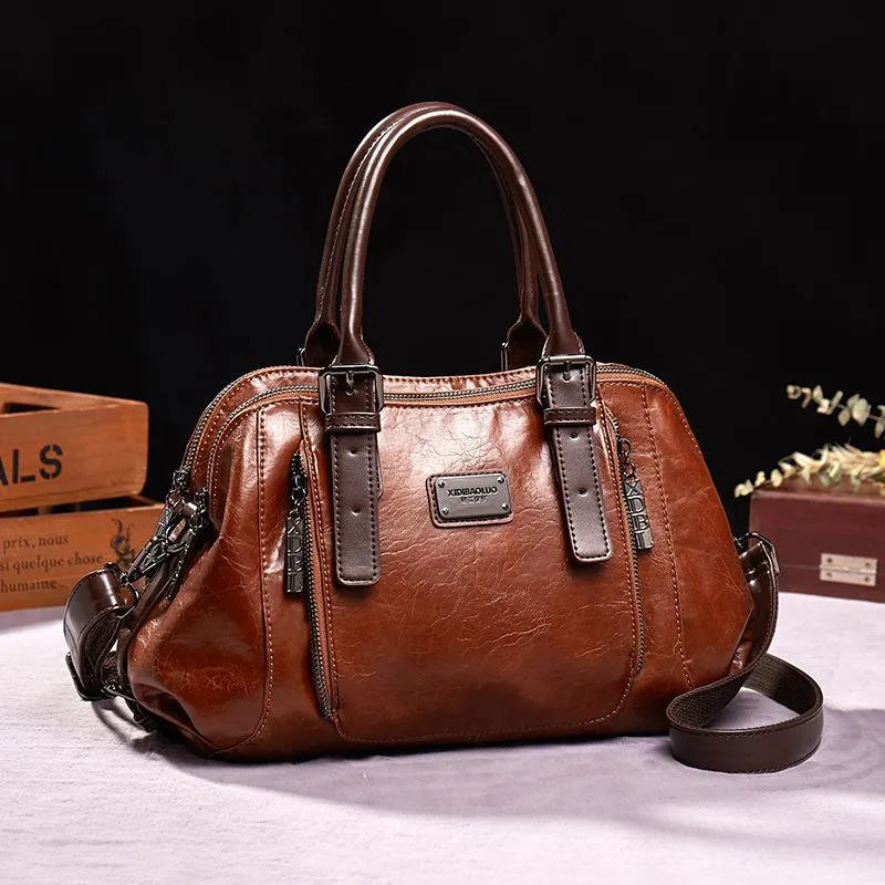 Katherine - Luxe Statement Vegan Leather Handbag