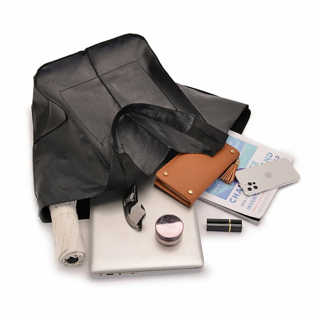 Ruth - Timeless Allure Vegan Leather Tote Bag