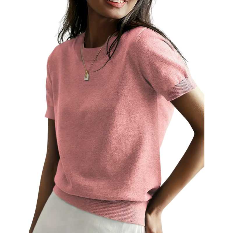 JENNY™ - Classic Round Neck Casual Top