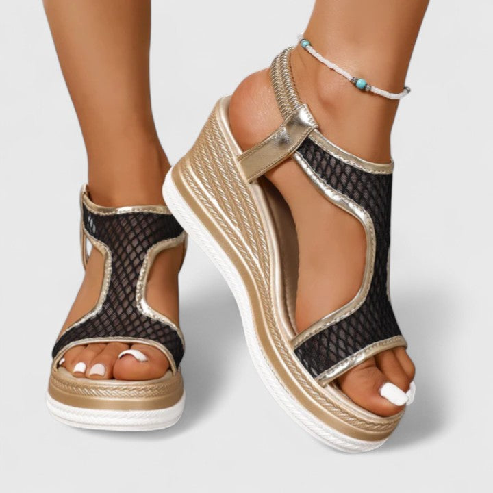 JESSICA | COMFORT WEDGE SANDALS