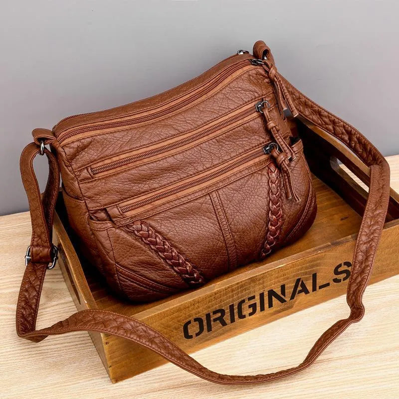 Ellen - Classic Harmony Vegan Leather Bag