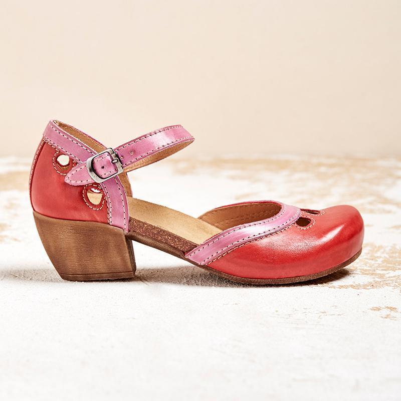 Laisy - Comfort sandals with a low heel