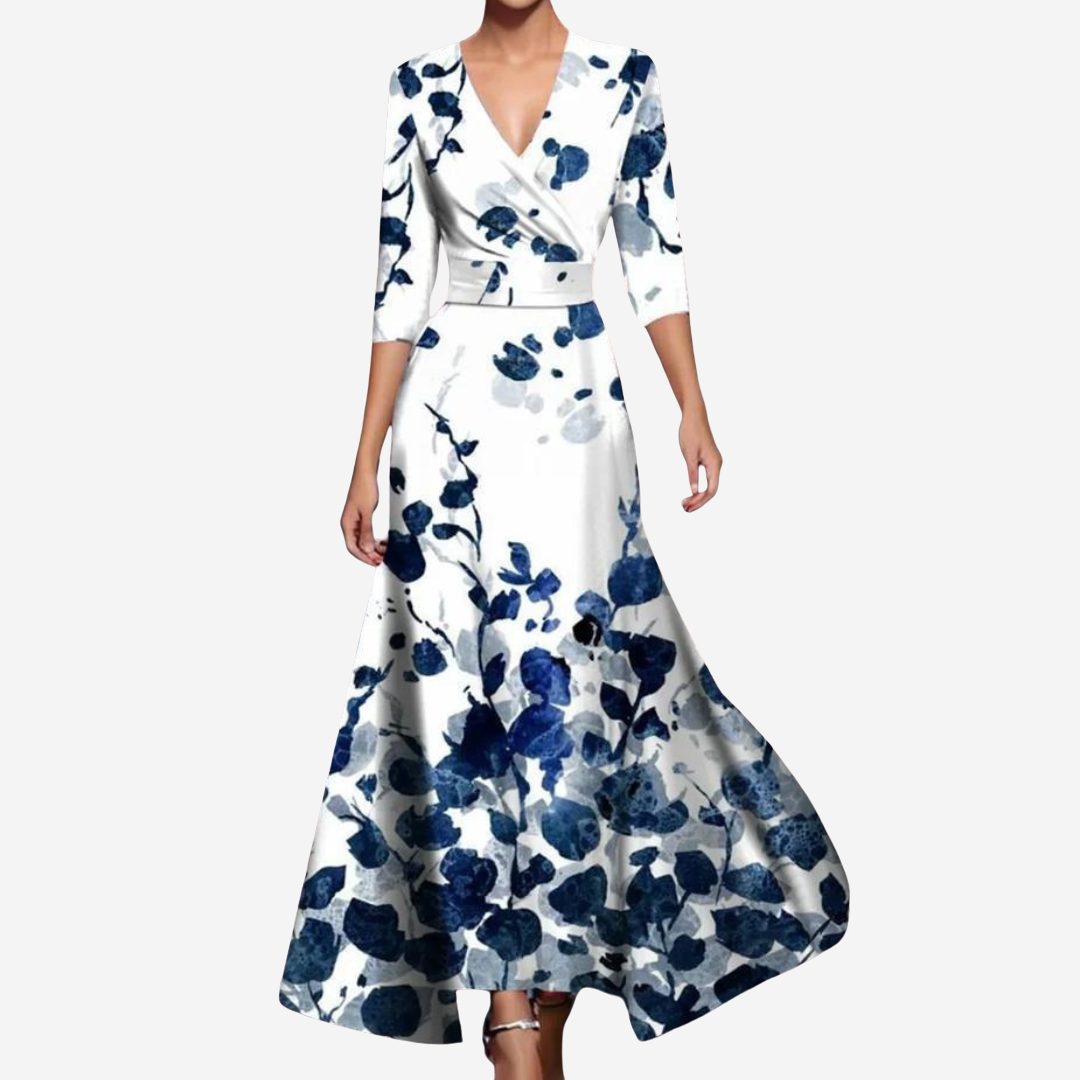 VIVIAN™ - STYLISH ELEGANT PRINT DRESS