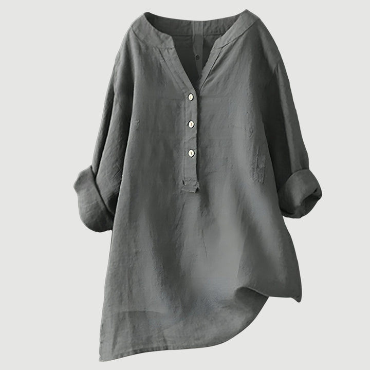Freja™ – Chemise légère et confortable avec des boutons