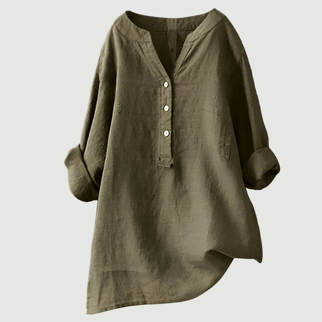 Freja™ – Chemise légère et confortable avec des boutons