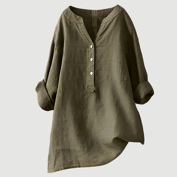 Freja™ – Chemise légère et confortable avec des boutons